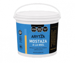 Salsa mostaza a la miel x 4,5 kg x 2 uds