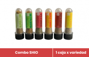Combo SHIO x 6 cajas (1 caja x variedad)