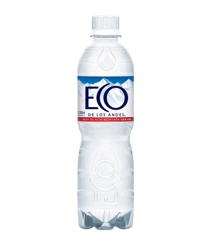 Eco de los Andes CON GAS 500cc x 12 uds