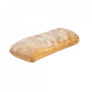 Pan ciabatta recta tradicional integral x 50 uds