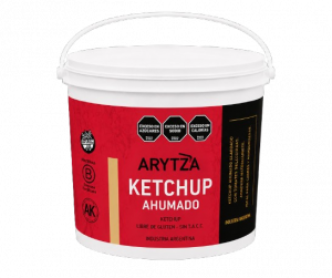 Salsa ketchup ahumado x 4,5 kg x 2 uds