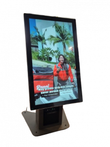 Kiosco digital + Monitor