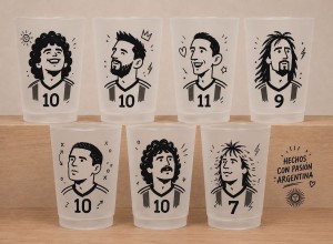 Vasos MUNDIAL x 150 uds