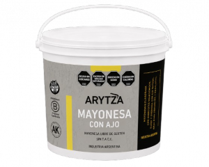 Salsa mayonesa con ajo x 3 kg x 2 uds