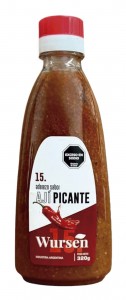 Salsa aji picante (330 cc) x 6 uds