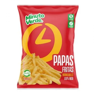 MIVE0040-PAPAS PREFRITAS MINUTO VERDE 11 MM 4 X 2,5 KG
