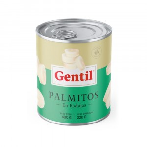 Palmitos en Rodajas 400 g — Gentil.