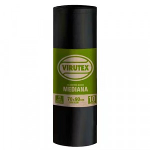 BOLSA BASURA BIO 70X90 VIRUTEX 10 uds.