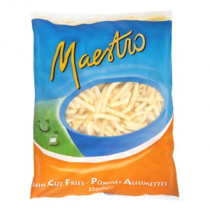 Papas Crinkle Cut 4 X 2,5kg