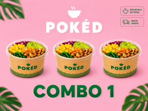 Combo POKED 900 Bowls 750cc + Envío Gratis