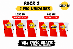 PACK 3 WING IT 1.950 UNIDADES