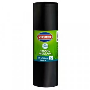 BOLSA BASURA BIO 80X110 VIRUTEX 10 UDS.