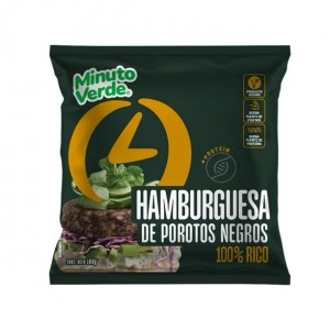 Hamburguesa Porotos 100g (30 Un)