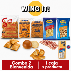 Combo 2 Bienvenida Wing It!