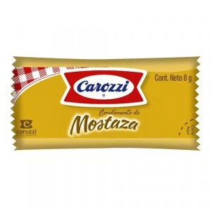 MOSTAZA SACHET CAROZZI 8 G