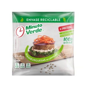 MIVE0038 - HAMBURGUESA LENTEJAS 100G (30 UN)