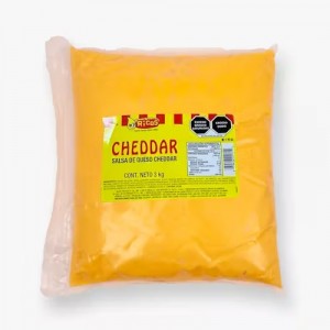 SALSA QUESO CHEDDAR BOLSA 3 KG