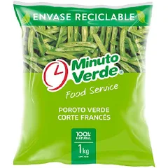 MIVE0031 - POROTO VERDE CORTE FRANCÉS 9 X 1KG