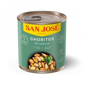 Chorito Entero al Natural 425 g — San Jose.
