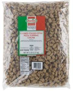 Topping Salchicha Italiana 2,3 kg — Hormel.