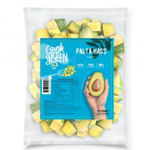 Palta Hass Cubos C/A C20 B0,5kg - Cook Green