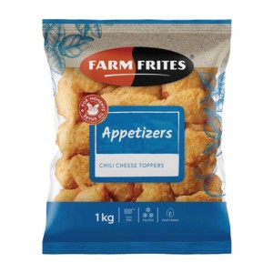Toppers Queso Cheddar con Jalapeño 1 kg — Farm Frites.