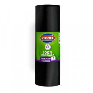 BOLSA BASURA BIO 100X120 VIRUTEX 5 uds.