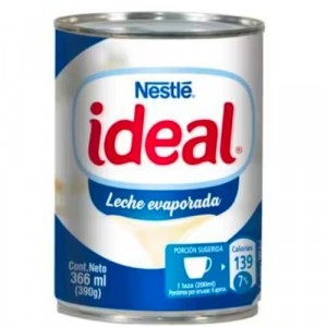 LECHE EVAPORADA IDEAL 390 G