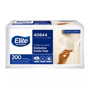 40844 TOALLA 2H EXCELLENCE DOBLADA 200 u