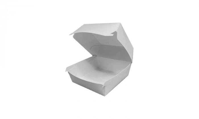 Caja de Hamburguesa Biodegradable Pequeña 17.4 oz