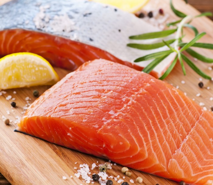 Trozos de Salmón Fish Block (250 g–2.5 kg, Bloque 7.5 kg)