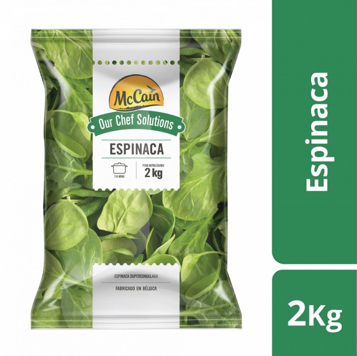 McCain Espinaca (2 kg c/u) - Caja de 5 Und.