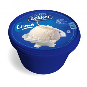 Helado Lekker Crema (5 L)